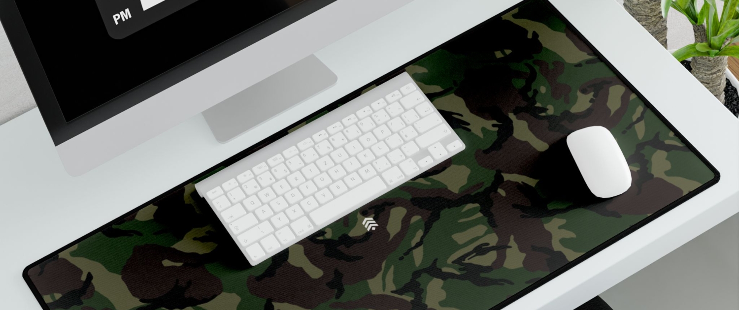 British DPM Camo Desk Mat